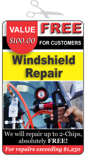 FREE Windshield Repair